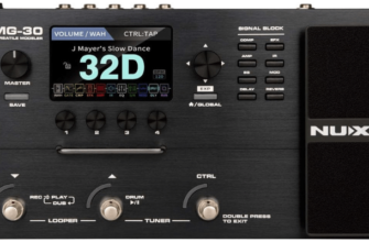 Мультимодельный процессор эффектов NUX MG-30 | Music112 Blog Мультимодельный процессор эффектов NUX MG-30
