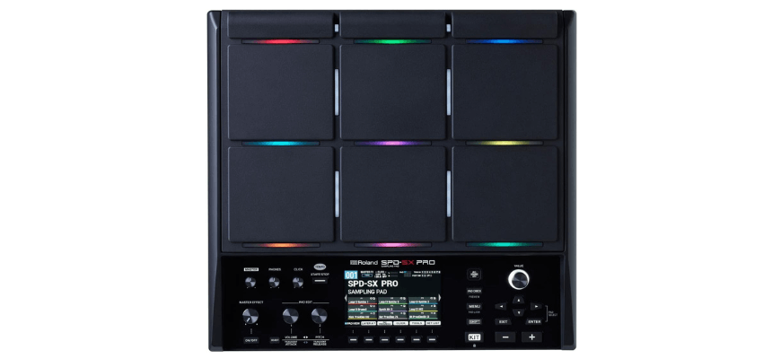 Roland SPD-SX PRO: креативный сэмплер для барабанщиков